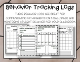 Monthly and Weekly Behavior Logs