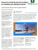 Monthly news summaries for French students: April 1st, 2021