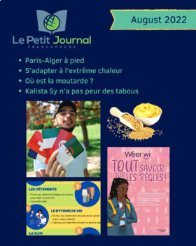 Preview of Monthly news summaries for French students: August 2022