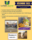 Monthly news summaries for French students: December 2023