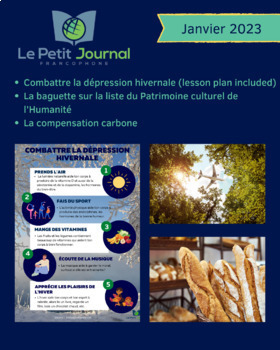 Preview of Monthly news summaries for French students: January 2023