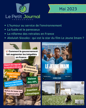 Preview of Monthly news summaries for French students: Mai 2023