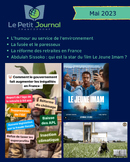 Monthly news summaries for French students: Mai 2023