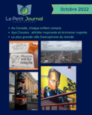 Monthly news summaries for French students: October 2022