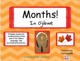 Months in Ojibwe