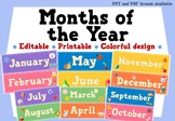 Months of The Year | Printables | Classroom Management