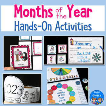 Preview of Months of the Year Activities & Worksheets