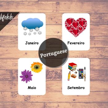 Days of the week and months of the year in Portuguese