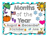 Months of the Year- Calendar Strips
