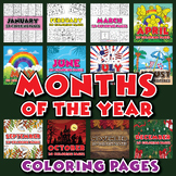 Months of the Year Coloring Pages – A Year-Round Creative 