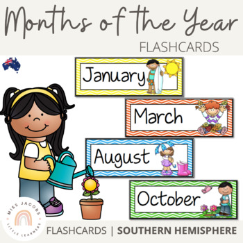 Months of the Year: Australian Seasons by Miss Jacobs Little Learners