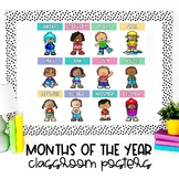 Months of the Year Posters | Classroom Decor