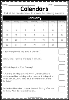 Months of the Year Printables by The Organised Teacher | TpT