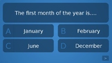 Months of the Year - Quiz