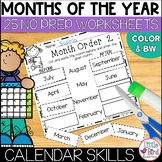 Months of the Year Worksheets | Calendar Math Activities &
