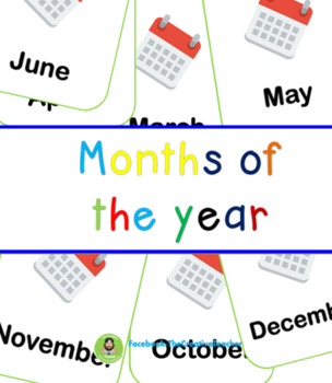Months of the year by TheCreativeTeacherDZ | TPT