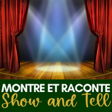 Montre et raconte | French Show and Tell | No Prep | Fully