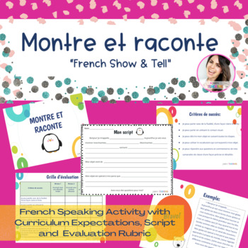 Preview of Montre et raconte - Show and Tell in French *UPDATED*