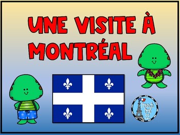 Preview of Montréal French Culture Powerpoint and Activities Ontario Core French Curriculum
