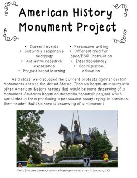 Preview of American History Monument Project