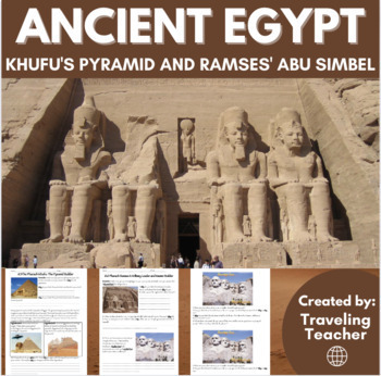 Preview of Monuments of Ancient Egypt: Khufu's Pyramid & Ramses' Abu Simbel: Reading