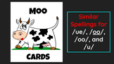 Moo Cards Game/Review- CKLA Unit 3 Skills Grade 1 (similar