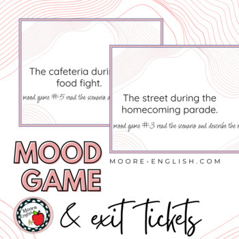 Preview of Mood Games and Exit Tickets / Google Slides