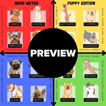 Preview of Mood Meter - Animated Puppy Edition