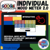 Mood Meter | Vocabulary Reflection Google Slides | RULER |