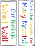 Mood Meter Word Wall