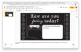 Mood Tracker Powerpoint _ Google Slides - Chalkboard Theme