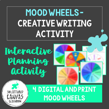 Preview of Mood Wheels - Creative Writing Planning Activity