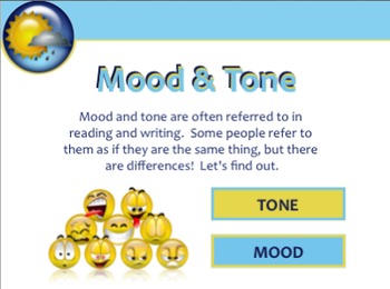 Preview of Mood and Tone