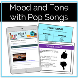 Mood and Tone Resource and Activity Using Pop Songs