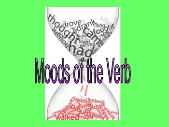 Preview of Moods of the Verb / A Study Guide