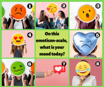Mood scale by ENGLuminary | TPT