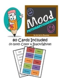 Mood/Emotion Pictionary or Charades Set with 80 Different Cards