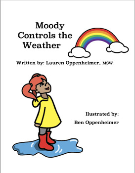 Preview of Moody Controls The Weather (A Social Story to Understand Negative Thinking)