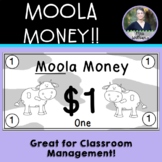 Moola Money - Classroom Money Rewards System/Incentives/Co