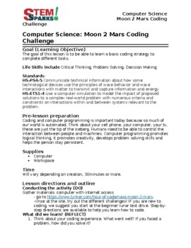 Preview of Moon 2 Mar Coding Challenege