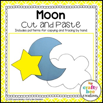 Preview of Moon Craft | Space Activities | Outer Space Theme Unit | Bulletin Board | Star