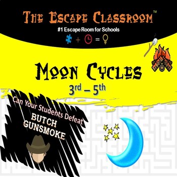 Preview of Moon Cycle Escape Room (3rd - 5th Grade) | The Escape Classroom