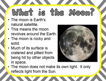 class presentation about the moon