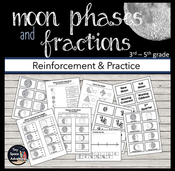 Preview of Moon Phases & Fractions