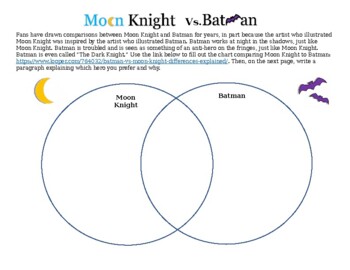 Preview of Moon Knight Vs. Batman