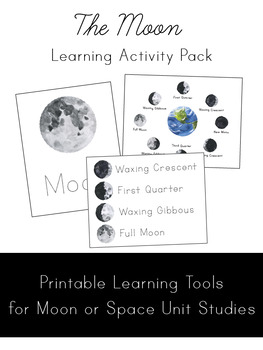 Preview of Moon Learning Printable Pack