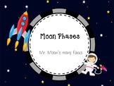 Moon Phases 2 worksheets and a PPT