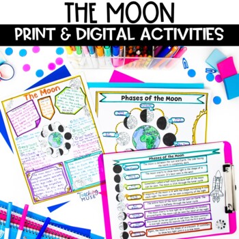 Preview of Moon Phases Activities