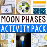 Moon Phases Activities Pack: Science Lunar Cycle Labs Note