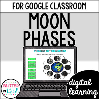 Preview of Moon Phases Activities for Google Classroom